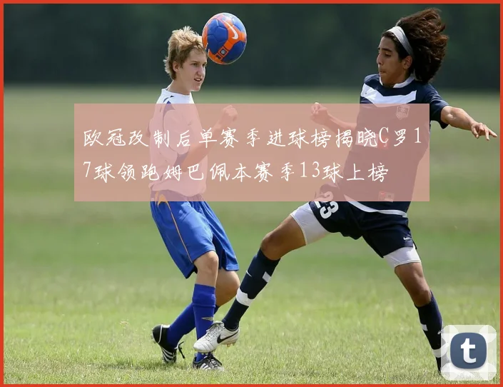 欧冠改制后单赛季进球榜揭晓C罗17球领跑姆巴佩本赛季13球上榜